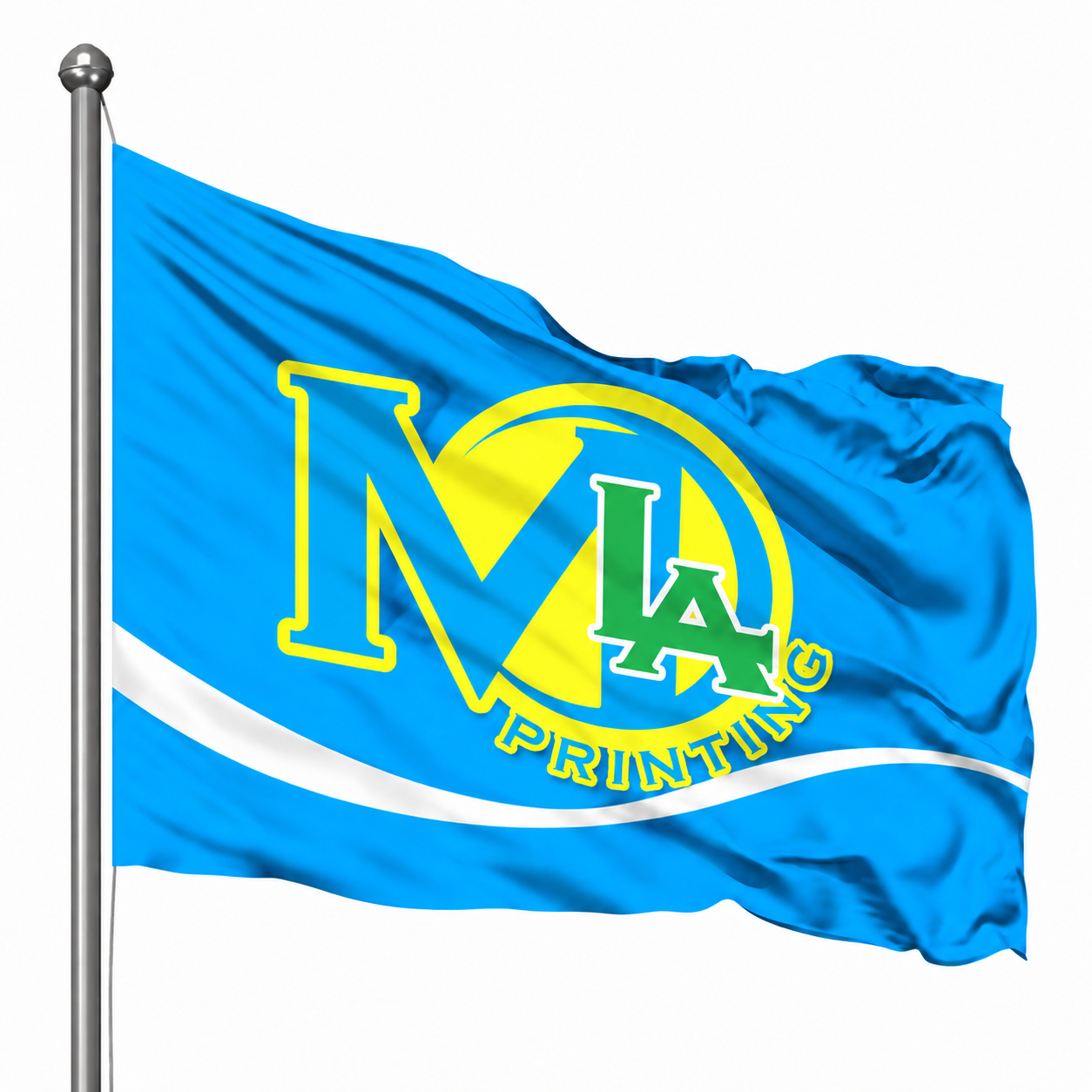 Flag (Double-Sided) 4'x6' — custom print example