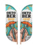 Blade flag double graphic only 12 ft — custom print example (graphic only; hardware not included)