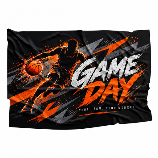 Fabric 6'x8' Backdrop Replacement Graphic Banner — custom print example (graphic only; hardware not included)