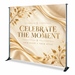 Fabric Backdrop Stand Kit / Step and Repeat 8' x 8' — custom print example
