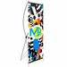 Fabric 32"x72" Tripod X Banner — custom print example