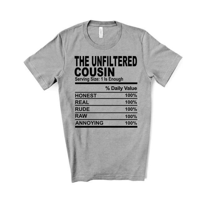 The Unfiltered Cousin